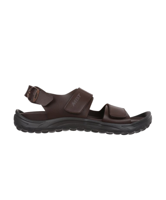 MBT Nagano Dark Brown Mens Recovery Sandals