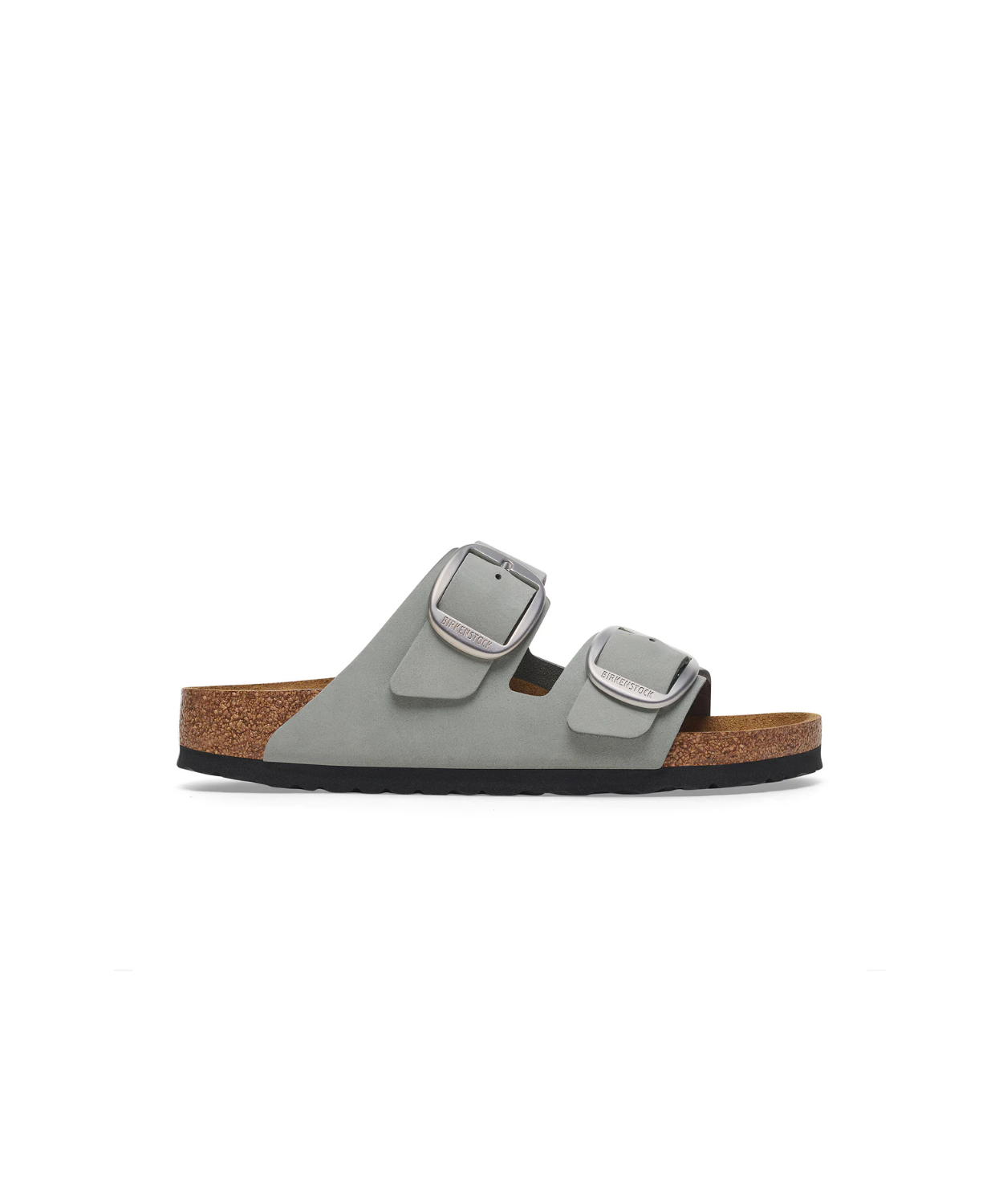 Birkenstock Arizona Big Buckle Nubuck Leather Pure Sage Sandals