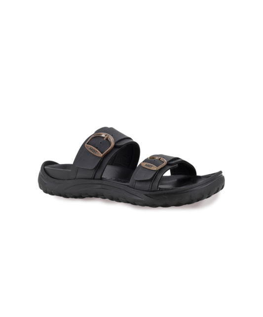 MBT Fuji II Black/Black Womens Recovery Sandals