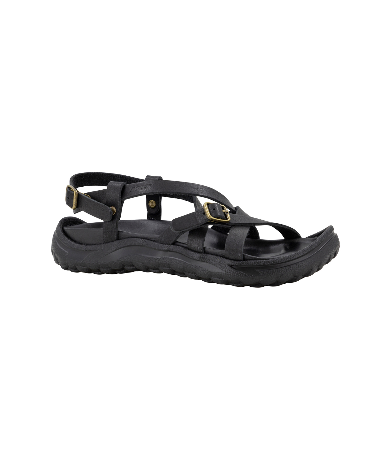 MBT Aya Black Womens Recovery Sandals